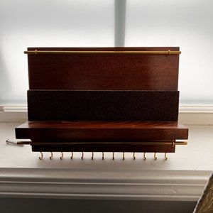 Jewelry Organizer With Shelf | Necklace Holder | Stud Earring and Dangle Earring